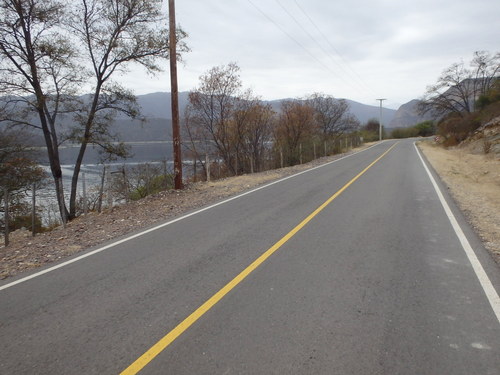 We rode some more around the lake road.